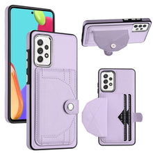 Load image into Gallery viewer, Shockproof Leather Phone Case with Card Holder, For Samsung Galaxy A53 5G, For Samsung Galaxy A73 5G, For Samsung Galaxy A33 5G, For Samsung Galaxy A13 4G, For Samsung Galaxy S22 Ultra 5G, For Samsung Galaxy S22+ 5G, For Samsung Galaxy S22 5G          ...