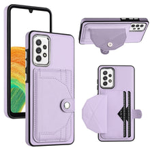 Load image into Gallery viewer, Shockproof Leather Phone Case with Card Holder, For Samsung Galaxy A53 5G, For Samsung Galaxy A73 5G, For Samsung Galaxy A33 5G, For Samsung Galaxy A13 4G, For Samsung Galaxy S22 Ultra 5G, For Samsung Galaxy S22+ 5G, For Samsung Galaxy S22 5G          ...