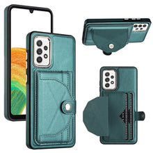Load image into Gallery viewer, Shockproof Leather Phone Case with Card Holder, For Samsung Galaxy A53 5G, For Samsung Galaxy A73 5G, For Samsung Galaxy A33 5G, For Samsung Galaxy A13 4G, For Samsung Galaxy S22 Ultra 5G, For Samsung Galaxy S22+ 5G, For Samsung Galaxy S22 5G          ...