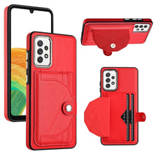 Load image into Gallery viewer, Shockproof Leather Phone Case with Card Holder, For Samsung Galaxy A53 5G, For Samsung Galaxy A73 5G, For Samsung Galaxy A33 5G, For Samsung Galaxy A13 4G, For Samsung Galaxy S22 Ultra 5G, For Samsung Galaxy S22+ 5G, For Samsung Galaxy S22 5G          ...