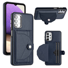 Load image into Gallery viewer, Shockproof Leather Phone Case with Card Holder, For Samsung Galaxy A53 5G, For Samsung Galaxy A73 5G, For Samsung Galaxy A33 5G, For Samsung Galaxy A13 4G, For Samsung Galaxy S22 Ultra 5G, For Samsung Galaxy S22+ 5G, For Samsung Galaxy S22 5G          ...