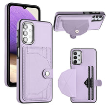Load image into Gallery viewer, Shockproof Leather Phone Case with Card Holder, For Samsung Galaxy A53 5G, For Samsung Galaxy A73 5G, For Samsung Galaxy A33 5G, For Samsung Galaxy A13 4G, For Samsung Galaxy S22 Ultra 5G, For Samsung Galaxy S22+ 5G, For Samsung Galaxy S22 5G          ...