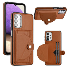 Load image into Gallery viewer, Shockproof Leather Phone Case with Card Holder, For Samsung Galaxy A53 5G, For Samsung Galaxy A73 5G, For Samsung Galaxy A33 5G, For Samsung Galaxy A13 4G, For Samsung Galaxy S22 Ultra 5G, For Samsung Galaxy S22+ 5G, For Samsung Galaxy S22 5G          ...