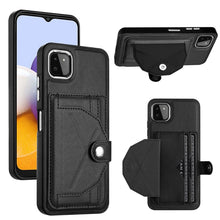 Load image into Gallery viewer, Shockproof Leather Phone Case with Card Holder, For Samsung Galaxy A53 5G, For Samsung Galaxy A73 5G, For Samsung Galaxy A33 5G, For Samsung Galaxy A13 4G, For Samsung Galaxy S22 Ultra 5G, For Samsung Galaxy S22+ 5G, For Samsung Galaxy S22 5G          ...
