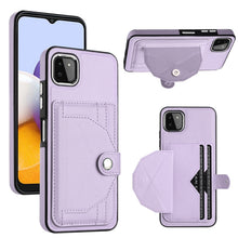 Load image into Gallery viewer, Shockproof Leather Phone Case with Card Holder, For Samsung Galaxy A53 5G, For Samsung Galaxy A73 5G, For Samsung Galaxy A33 5G, For Samsung Galaxy A13 4G, For Samsung Galaxy S22 Ultra 5G, For Samsung Galaxy S22+ 5G, For Samsung Galaxy S22 5G          ...