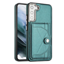 Load image into Gallery viewer, Shockproof Leather Phone Case with Card Holder, For Samsung Galaxy S21 FE 5G, For Samsung Galaxy A32 4G, For Samsung Galaxy A72 4G / A72 5G, For Samsung Galaxy A52 4G / A52 5G, For Samsung Galaxy A12 4G / M12, For Samsung Galaxy A32 5G