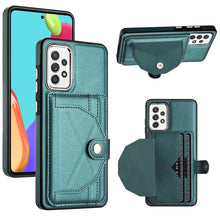 Load image into Gallery viewer, Shockproof Leather Phone Case with Card Holder, For Samsung Galaxy S21 FE 5G, For Samsung Galaxy A32 4G, For Samsung Galaxy A72 4G / A72 5G, For Samsung Galaxy A52 4G / A52 5G, For Samsung Galaxy A12 4G / M12, For Samsung Galaxy A32 5G