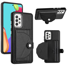 Load image into Gallery viewer, Shockproof Leather Phone Case with Card Holder, For Samsung Galaxy S21 FE 5G, For Samsung Galaxy A32 4G, For Samsung Galaxy A72 4G / A72 5G, For Samsung Galaxy A52 4G / A52 5G, For Samsung Galaxy A12 4G / M12, For Samsung Galaxy A32 5G