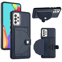 Load image into Gallery viewer, Shockproof Leather Phone Case with Card Holder, For Samsung Galaxy S21 FE 5G, For Samsung Galaxy A32 4G, For Samsung Galaxy A72 4G / A72 5G, For Samsung Galaxy A52 4G / A52 5G, For Samsung Galaxy A12 4G / M12, For Samsung Galaxy A32 5G