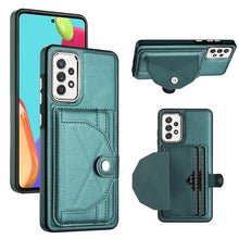 Load image into Gallery viewer, Shockproof Leather Phone Case with Card Holder, For Samsung Galaxy S21 FE 5G, For Samsung Galaxy A32 4G, For Samsung Galaxy A72 4G / A72 5G, For Samsung Galaxy A52 4G / A52 5G, For Samsung Galaxy A12 4G / M12, For Samsung Galaxy A32 5G