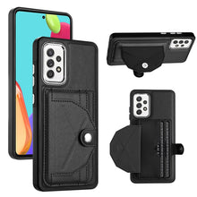 Load image into Gallery viewer, Shockproof Leather Phone Case with Card Holder, For Samsung Galaxy S21 FE 5G, For Samsung Galaxy A32 4G, For Samsung Galaxy A72 4G / A72 5G, For Samsung Galaxy A52 4G / A52 5G, For Samsung Galaxy A12 4G / M12, For Samsung Galaxy A32 5G