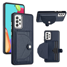 Load image into Gallery viewer, Shockproof Leather Phone Case with Card Holder, For Samsung Galaxy S21 FE 5G, For Samsung Galaxy A32 4G, For Samsung Galaxy A72 4G / A72 5G, For Samsung Galaxy A52 4G / A52 5G, For Samsung Galaxy A12 4G / M12, For Samsung Galaxy A32 5G