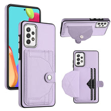 Load image into Gallery viewer, Shockproof Leather Phone Case with Card Holder, For Samsung Galaxy S21 FE 5G, For Samsung Galaxy A32 4G, For Samsung Galaxy A72 4G / A72 5G, For Samsung Galaxy A52 4G / A52 5G, For Samsung Galaxy A12 4G / M12, For Samsung Galaxy A32 5G