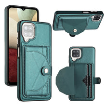 Load image into Gallery viewer, Shockproof Leather Phone Case with Card Holder, For Samsung Galaxy S21 FE 5G, For Samsung Galaxy A32 4G, For Samsung Galaxy A72 4G / A72 5G, For Samsung Galaxy A52 4G / A52 5G, For Samsung Galaxy A12 4G / M12, For Samsung Galaxy A32 5G