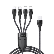 Load image into Gallery viewer, YESIDO CA111 1.2m 4A USB to Dual Type-C + Dual 8 Pin Charging Cable, CA111