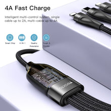 Load image into Gallery viewer, YESIDO CA111 1.2m 4A USB to Dual Type-C + Dual 8 Pin Charging Cable, CA111