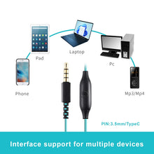 Load image into Gallery viewer, Mucro R12 Wired Stereo Over-Ear Sports Earphone, Length: 1.2m