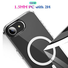Load image into Gallery viewer, MagSafe Clear Acrylic PC +TPU Phone Case