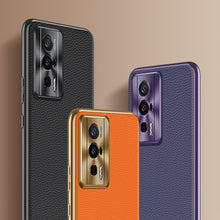 Load image into Gallery viewer, Litchi Texture Genuine Leather Phone Case, For Xiaomi Redmi K60 Ultra, For Xiaomi 13 Ultra, For Xiaomi Redmi K60 Pro, For Xiaomi Redmi K60, For Xiaomi 13 Pro, For Xiaomi 13