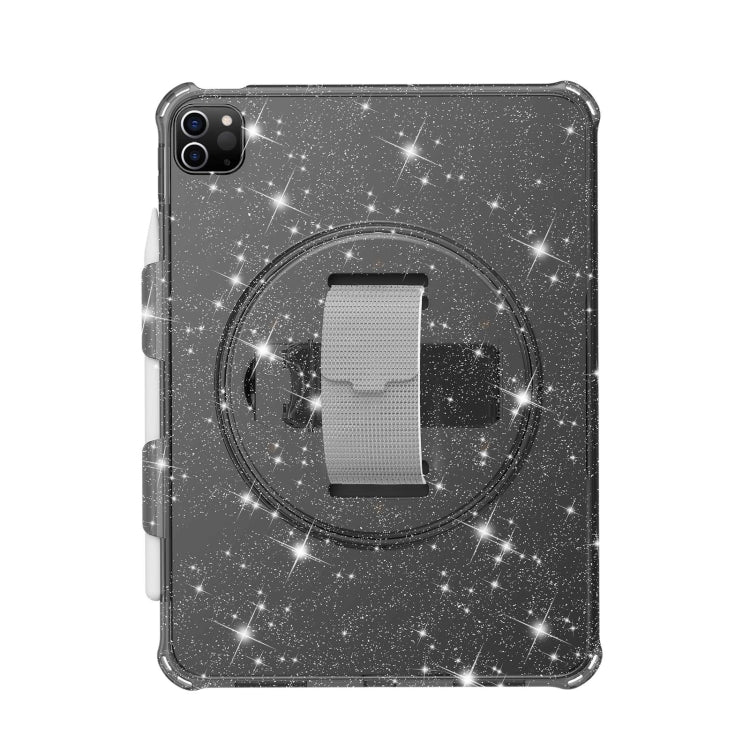 Terminator Shockproof Glitter Powder Tablet Case with Grip Strap