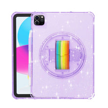 Load image into Gallery viewer, Terminator Shockproof Glitter Powder Tablet Case with Grip Strap