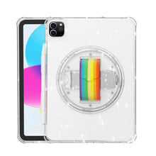 Load image into Gallery viewer, Terminator Shockproof Glitter Powder Tablet Case with Grip Strap