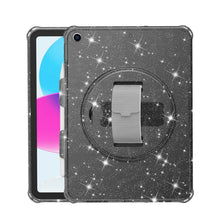 Load image into Gallery viewer, Terminator Shockproof Glitter Powder Tablet Case with Grip Strap