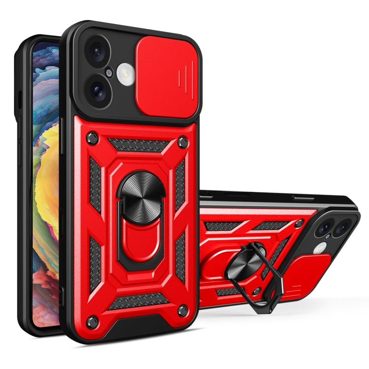 Sliding Camera Cover Design TPU+PC Phone Case, For iPhone 16 Pro, For iPhone 16 Plus, For iPhone 16, For iPhone 15 Pro