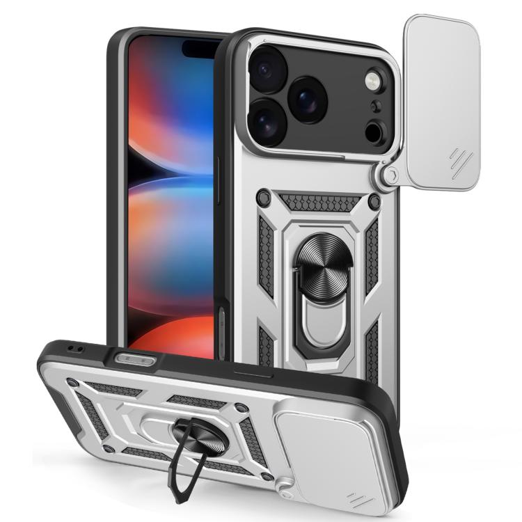 Sliding Camera Cover Design TPU+PC Phone Case, For iPhone 17e / 16e, For iPhone 17 Pro Max, For iPhone 17 Pro, For iPhone 17, For iPhone Air, For iPhone 16 Pro Max