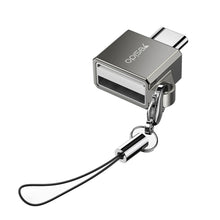 Load image into Gallery viewer, Yesido GS08 Type-C to USB 3.0 OTG Mini Connector Adapter with Keychain