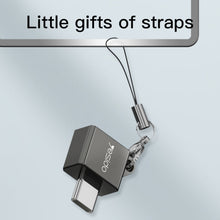 Load image into Gallery viewer, Yesido GS08 Type-C to USB 3.0 OTG Mini Connector Adapter with Keychain