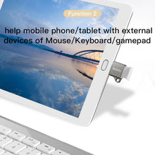Load image into Gallery viewer, Yesido GS08 Type-C to USB 3.0 OTG Mini Connector Adapter with Keychain