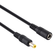 Load image into Gallery viewer, 5.5 x 2.5mm 1 to 2 Female to Male Plug DC Power Splitter Adapter Power Cable, Cable Length: 70cm