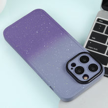 Load image into Gallery viewer, Gradient Starry Silicone Phone Case with Lens Film, For iPhone 14 Plus, For iPhone 15 Pro Max, For iPhone 15 Pro, For iPhone 14, For iPhone 15 Plus, For iPhone 14 Pro, For iPhone 15, For iPhone 14 Pro Max