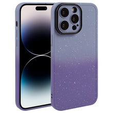 Load image into Gallery viewer, Gradient Starry Silicone Phone Case with Lens Film, For iPhone 14 Plus, For iPhone 15 Pro Max, For iPhone 15 Pro, For iPhone 14, For iPhone 15 Plus, For iPhone 14 Pro, For iPhone 15, For iPhone 14 Pro Max