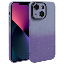 Load image into Gallery viewer, Gradient Starry Silicone Phone Case with Lens Film, For iPhone 13 Pro Max, For iPhone 13 Pro, For iPhone 13, For iPhone 12, For iPhone 12 Pro Max, For iPhone 12 Pro, For iPhone 11 Pro Max, For iPhone 11