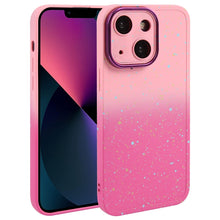 Load image into Gallery viewer, Gradient Starry Silicone Phone Case with Lens Film, For iPhone 13 Pro Max, For iPhone 13 Pro, For iPhone 13, For iPhone 12, For iPhone 12 Pro Max, For iPhone 12 Pro, For iPhone 11 Pro Max, For iPhone 11