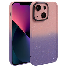 Load image into Gallery viewer, Gradient Starry Silicone Phone Case with Lens Film, For iPhone 13 Pro Max, For iPhone 13 Pro, For iPhone 13, For iPhone 12, For iPhone 12 Pro Max, For iPhone 12 Pro, For iPhone 11 Pro Max, For iPhone 11