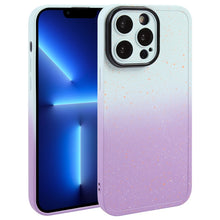 Load image into Gallery viewer, Gradient Starry Silicone Phone Case with Lens Film, For iPhone 13 Pro Max, For iPhone 13 Pro, For iPhone 13, For iPhone 12, For iPhone 12 Pro Max, For iPhone 12 Pro, For iPhone 11 Pro Max, For iPhone 11