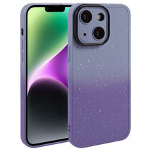 Load image into Gallery viewer, Gradient Starry Silicone Phone Case with Lens Film, For iPhone 14 Plus, For iPhone 15 Pro Max, For iPhone 15 Pro, For iPhone 14, For iPhone 15 Plus, For iPhone 14 Pro, For iPhone 15, For iPhone 14 Pro Max
