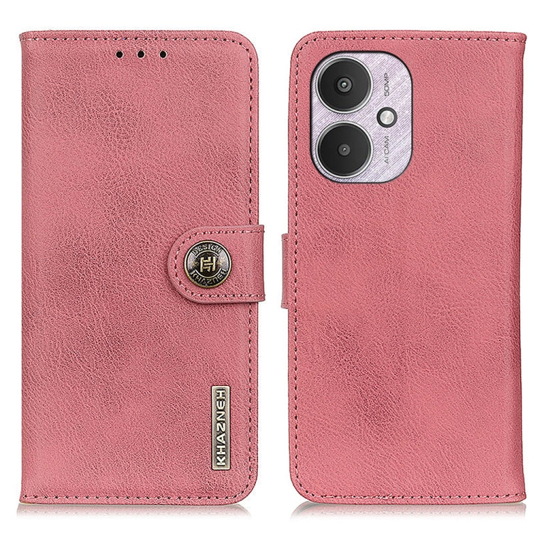 KHAZNEH Cowhide Texture Flip Leather Phone Case, For Xiaomi Poco F6 / Redmi Turbo 3, For Xiaomi Poco F6 Pro, For Xiaomi Redmi K70 5G / K70 Pro 5G, For Xiaomi Redmi Note 13 Pro 4G/Poco M6 Pro 4G, For Xiaomi Redmi 13C, For Xiaomi Redmi Note 13 4G        ...