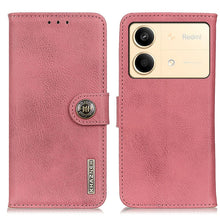 Load image into Gallery viewer, KHAZNEH Cowhide Texture Flip Leather Phone Case, For Xiaomi Poco F6 / Redmi Turbo 3, For Xiaomi Poco F6 Pro, For Xiaomi Redmi K70 5G / K70 Pro 5G, For Xiaomi Redmi Note 13 Pro 4G/Poco M6 Pro 4G, For Xiaomi Redmi 13C, For Xiaomi Redmi Note 13 4G        ...