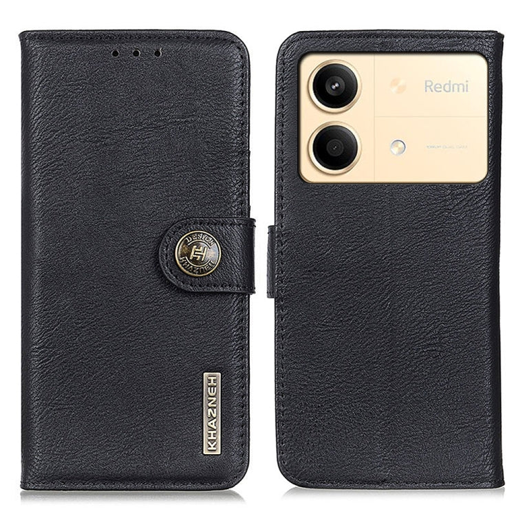 KHAZNEH Cowhide Texture Flip Leather Phone Case, For Xiaomi Poco F6 / Redmi Turbo 3, For Xiaomi Poco F6 Pro, For Xiaomi Redmi K70 5G / K70 Pro 5G, For Xiaomi Redmi Note 13 Pro 4G/Poco M6 Pro 4G, For Xiaomi Redmi 13C, For Xiaomi Redmi Note 13 4G        ...