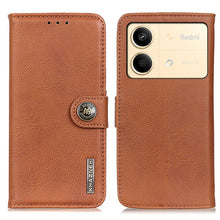 Load image into Gallery viewer, KHAZNEH Cowhide Texture Flip Leather Phone Case, For Xiaomi Poco F6 / Redmi Turbo 3, For Xiaomi Poco F6 Pro, For Xiaomi Redmi K70 5G / K70 Pro 5G, For Xiaomi Redmi Note 13 Pro 4G/Poco M6 Pro 4G, For Xiaomi Redmi 13C, For Xiaomi Redmi Note 13 4G        ...