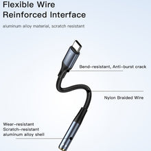 Load image into Gallery viewer, Yesido YAU37 8 Pin to 3.5mm Female Audio Adapter, YAU37