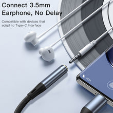 Load image into Gallery viewer, Yesido YAU38 Type-C to 3.5mm Female Audio Adapter, YAU38