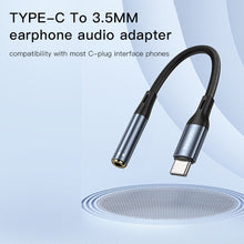 Load image into Gallery viewer, Yesido YAU38 Type-C to 3.5mm Female Audio Adapter, YAU38