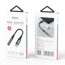 Load image into Gallery viewer, Yesido YAU38 Type-C to 3.5mm Female Audio Adapter, YAU38