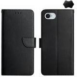 Genuine Leather Fingerprint-proof Flip Phone Case, For iPhone 17e / 16e, For iPhone 16 Pro Max, For iPhone 16 Pro, For iPhone 16 Plus, For iPhone 16, For iPhone 15 Pro Max, For iPhone 15 Pro, For iPhone 15 Plus, For iPhone 15