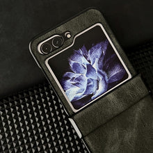 Load image into Gallery viewer, Crazy Horse Texture Hinge Shockproof Protective Phone Case